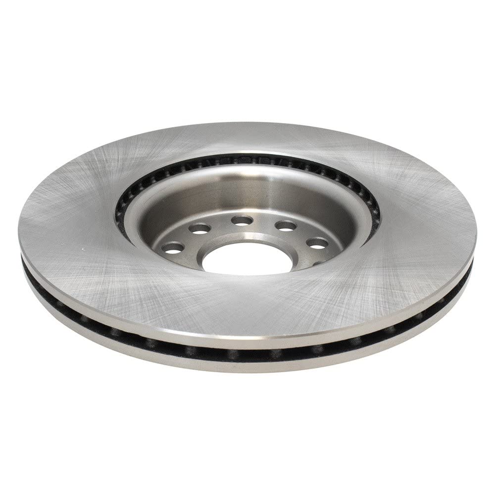 Trq Front Disc Brake Rotor Pair Set For A3 / A3 Quattro/Beetle/Cc/Eos/Golf/Golf Alltrack/Gti/Jetta/Passat / Q3 / Q3 Quattro/Tigu