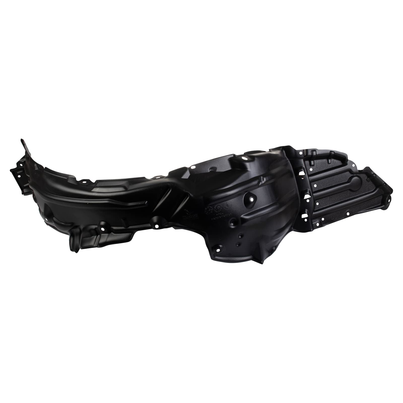 Trq Front Inner Fender Liner Set Compatible With 2020-2022 Toyota Corolla To1248232 To1249232