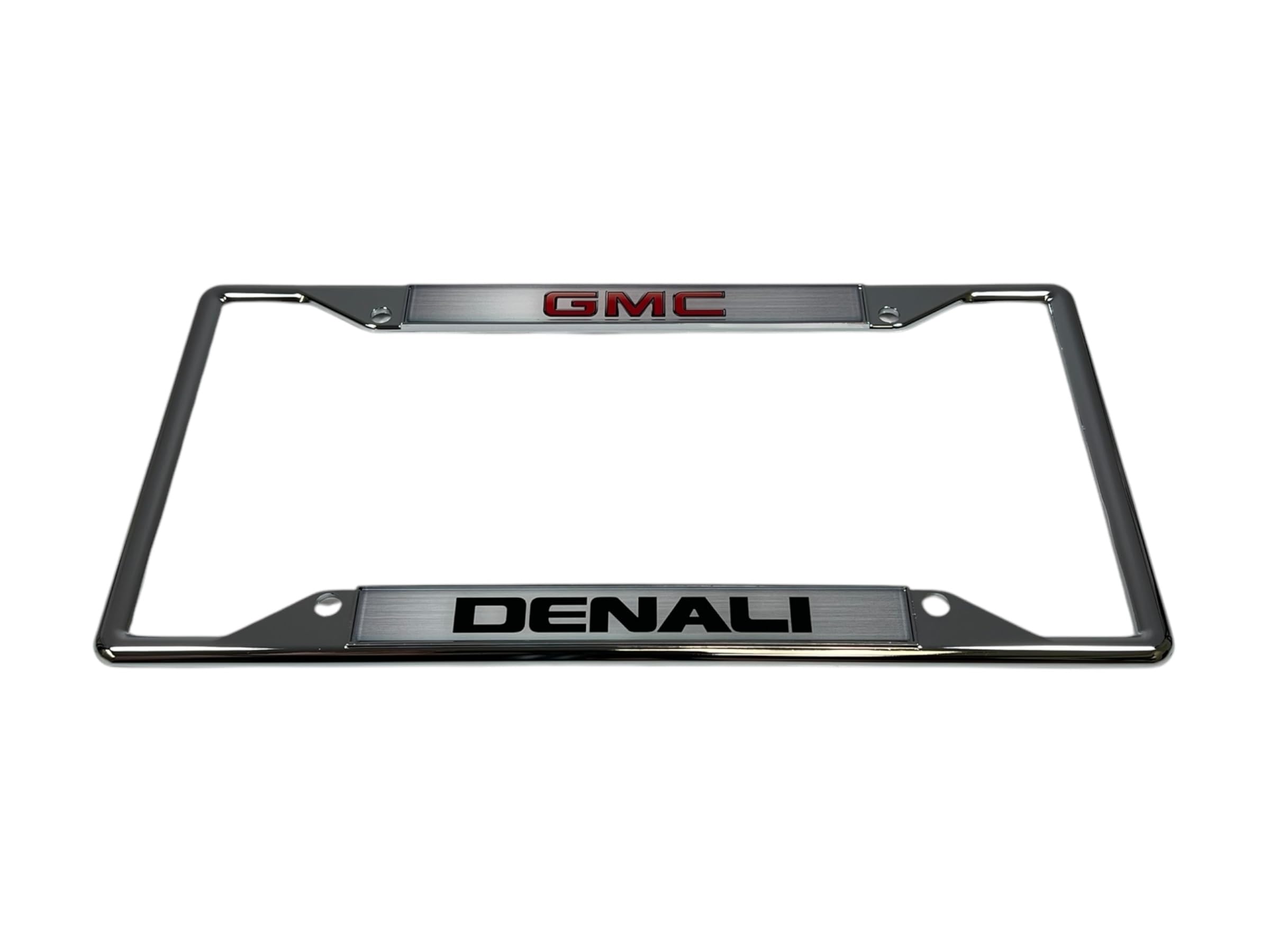 Eurosport Daytona - Compatible with GMC Denali License Plate Frame