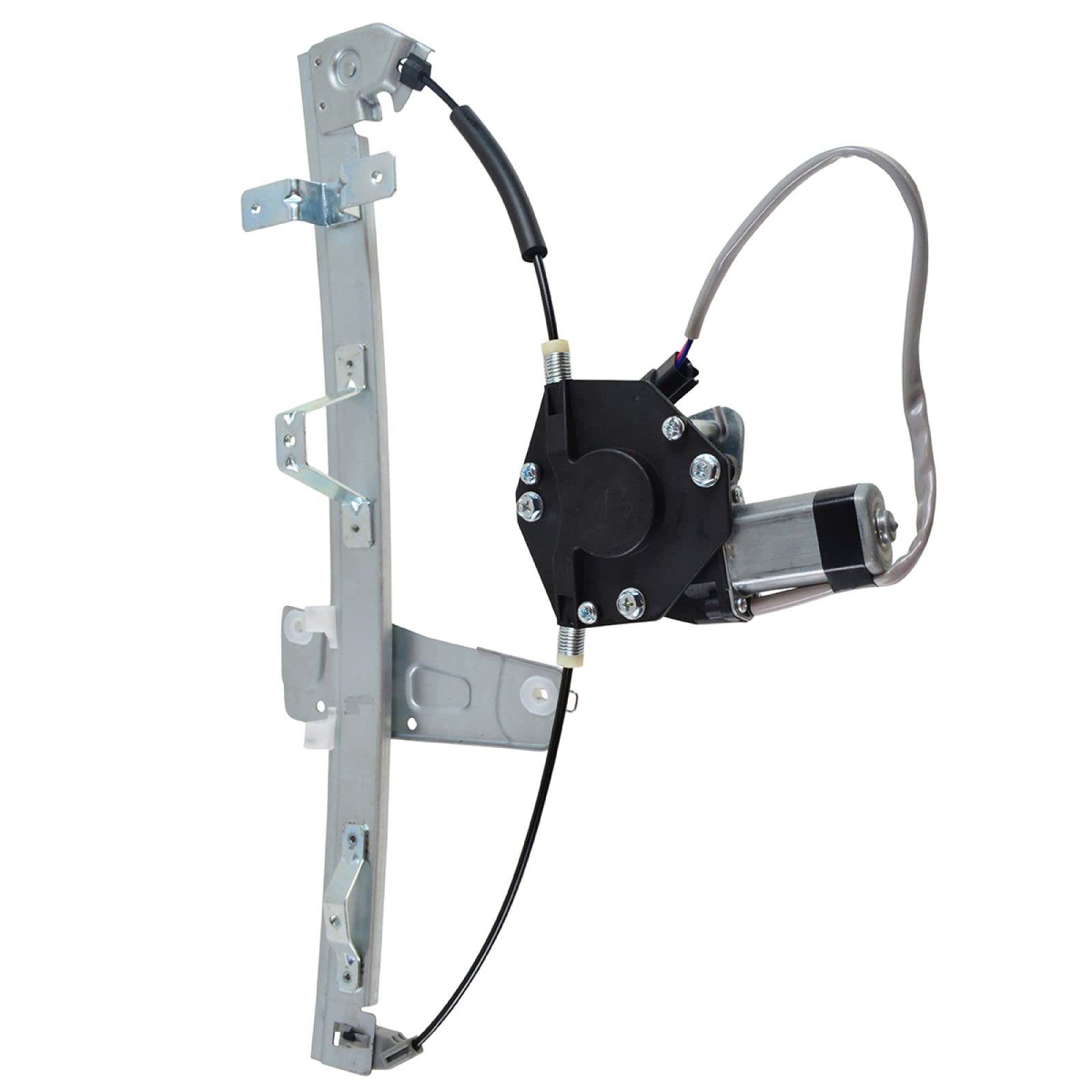 Trq Front Left Power Window Regulator & Motor Assembly Drivers Side Compatible With 1999-2000 Jeep Grand Cherokee Ch1350121