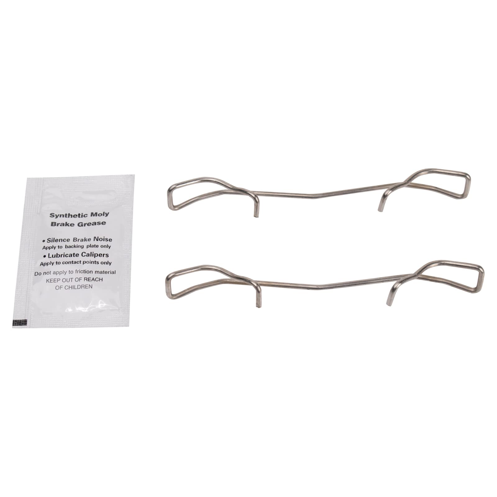 TRQ Front Brake Pads Ceramic Compatible with 2016-2017 Smart Fortwo