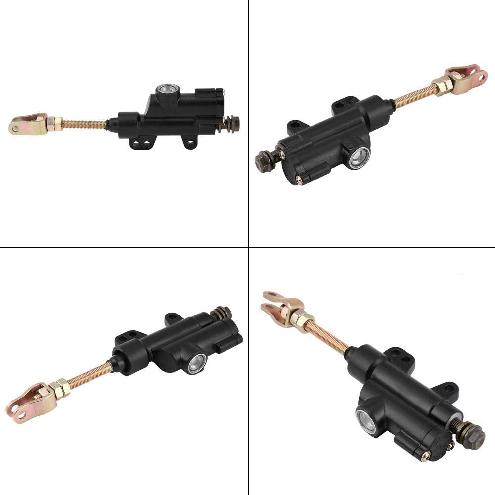 Rear Brake Master Cylinder Coolster 10mm Compatible with 50cc-125cc ATVs for Most of Motorcycle, Such as Suzuki/Kawasaki/Honda/Y