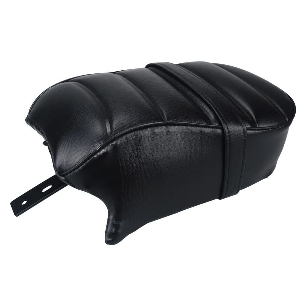 WOWTK Passenger Pillion Seat with Passenger Footpeg Mount Kit fits for Harley 2016-2022 Sportster Iron 883 XL883N Models