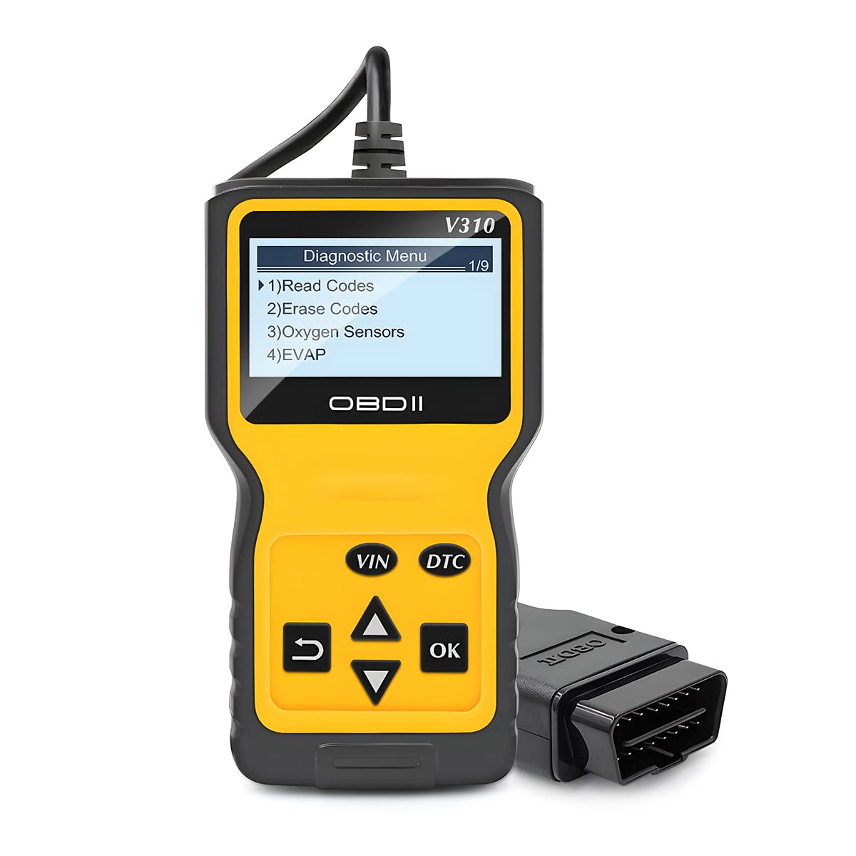 Obd2 Scanner Code Reader For Car Check Engine, Automotive Can Diagnostic Tool, Read And Erase Fault Codes, Check Emission Monito