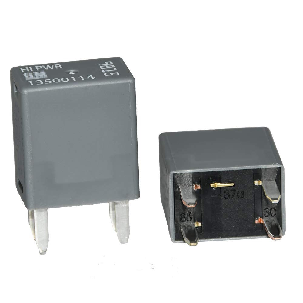 2 Pack High Power 4 Pin Fuse Box Relay # 13500114/8385 Compatible For Gm