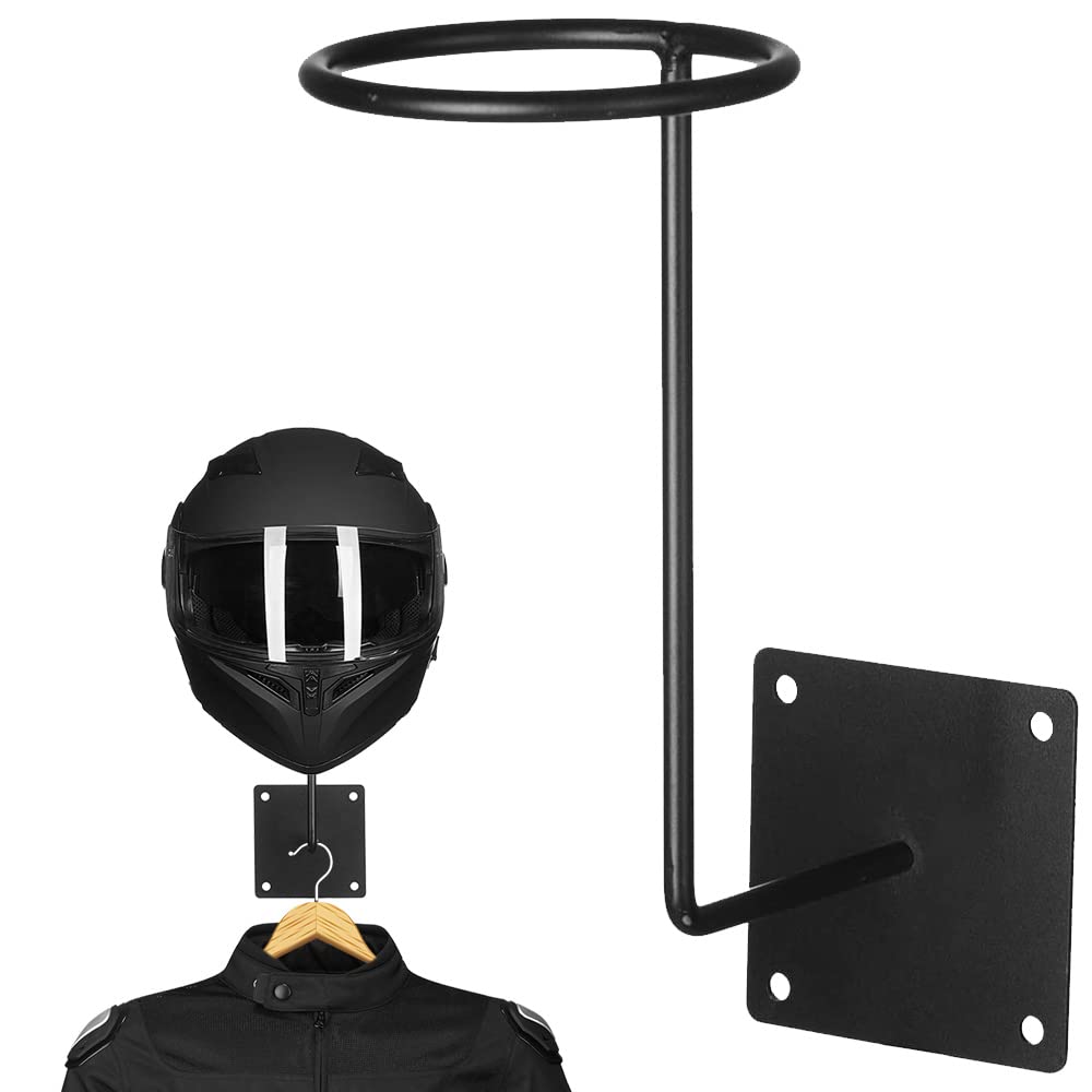 Ilm Helmet Holder Rack Hook Helmts Stand Wall Mount Jacket Hanger Motorcycle Accessories