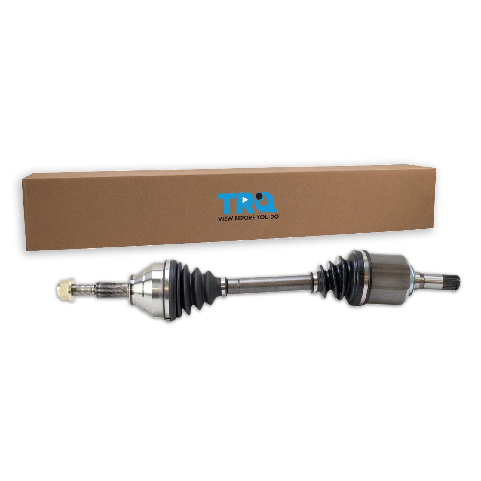 Trq Front Left Cv Axle Shaft Assembly Drivers Side Compatible With 2011-2019 Ford Explorer 2013-2019 Police Interceptor Utility
