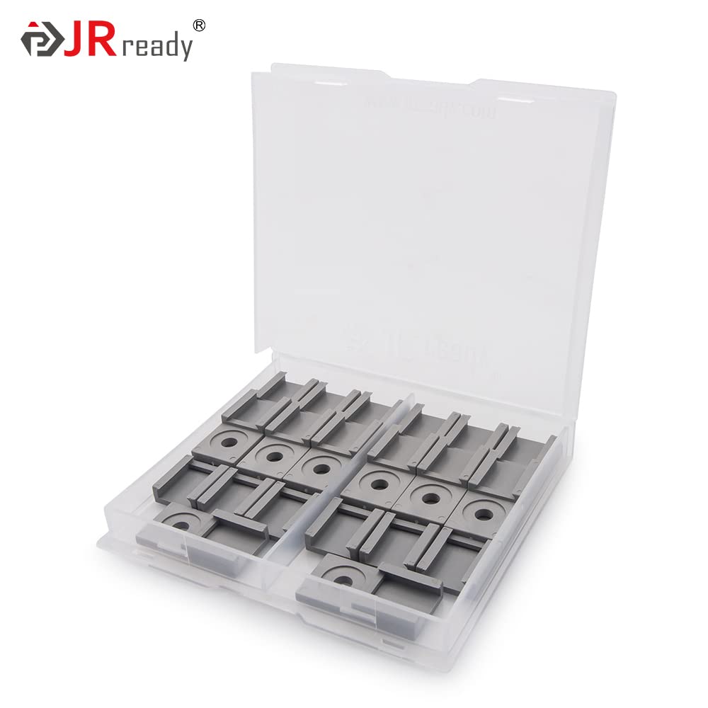 JRready ST6354 Deutsch Circular Connectors Accessories Kit,20 pcs Mounting Clips for Deutsch DTM, DTP, DT DTHD Series Size 2/3/4