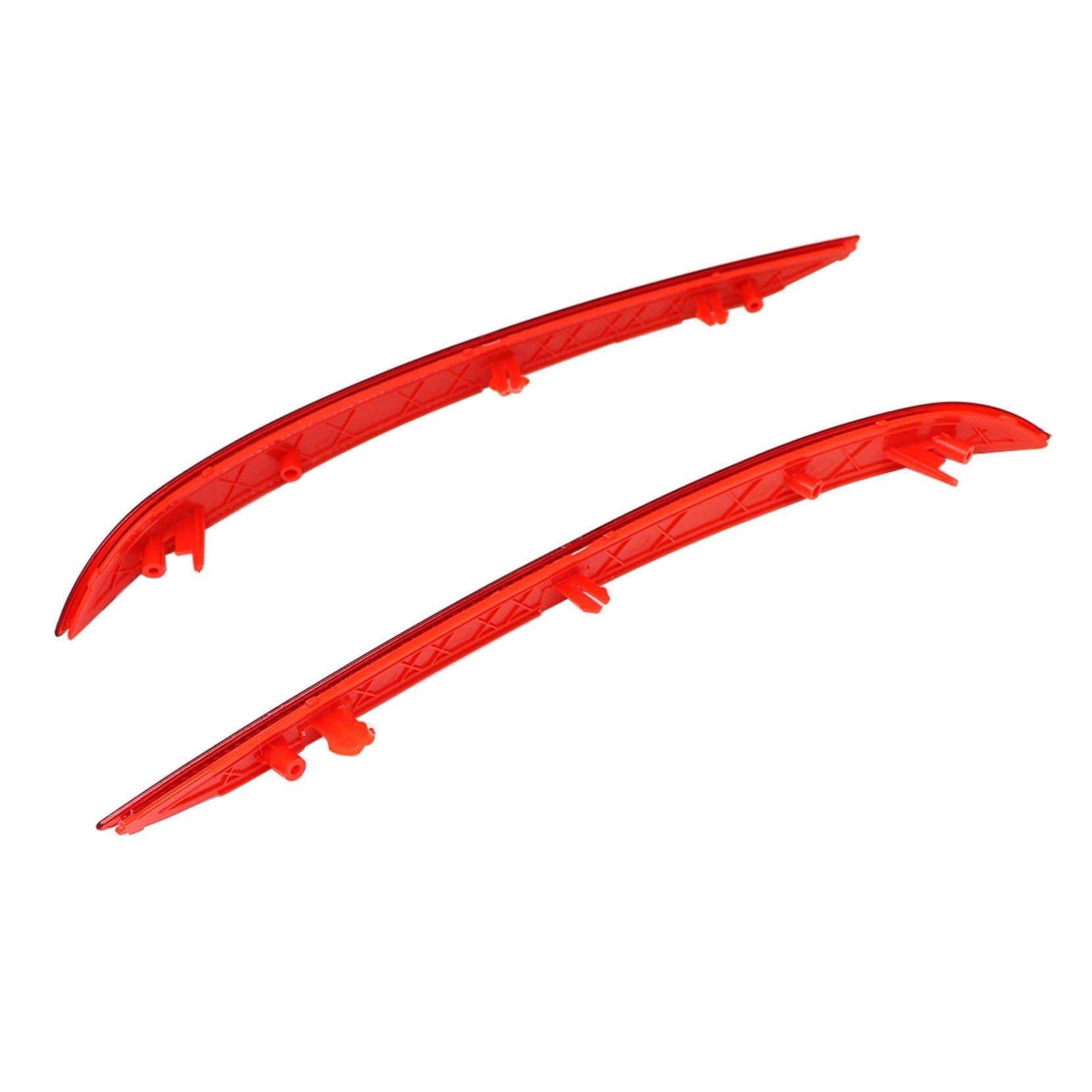 Priprilod 1 Pair Rear Driver & Passenger Side Bumper Reflector Compatible with Hyundai Sonata 2015 2016 2017 Replace# 92405-C100