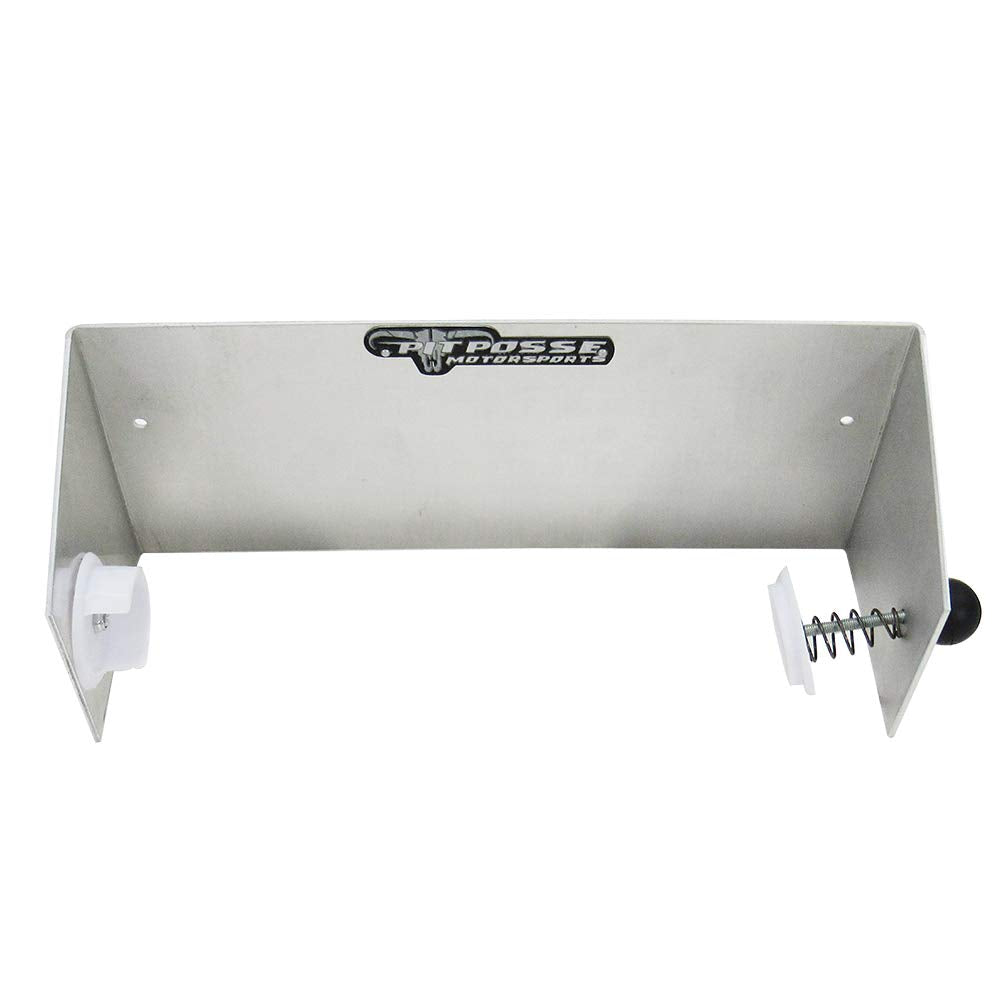 Pit Posse 573 Paper Towel Holder Dispenser Aluminum Enclosed Trailer Shop Garage Storage Organizer-Made In Usa- 5 Year Warranty-