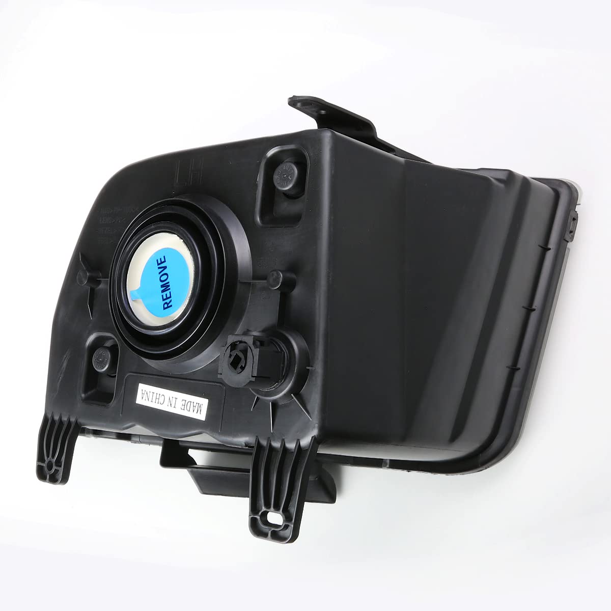 Dna Motoring Hl-Oh-Fm05-Ch-Cl1-Cfs-H13 Black Housing Headlights Replacement Compatible With 05-09 Ford Mustang Pair 10000 Lumens