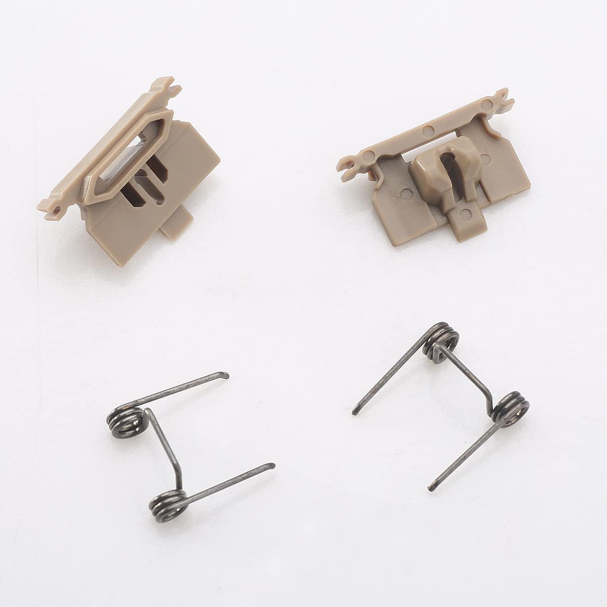 Wahfox 4 Pcs Spring Tension & Replacement Swing Head Guide Block Plastic Tongue Cam Follower For Wahl Magic Clip 8148/8504/8591/