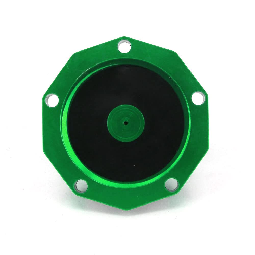 Jfg Racing Dirt Bike Gas Cap,Motorcycle Gas Fuel Tank Cap With Breather Valve Cnc For Klx 110 Klx110 Kx85 Kx100 Kx250 Kx250F Kx450F Kx450 Klx450R Dirt Pit Bike Green
