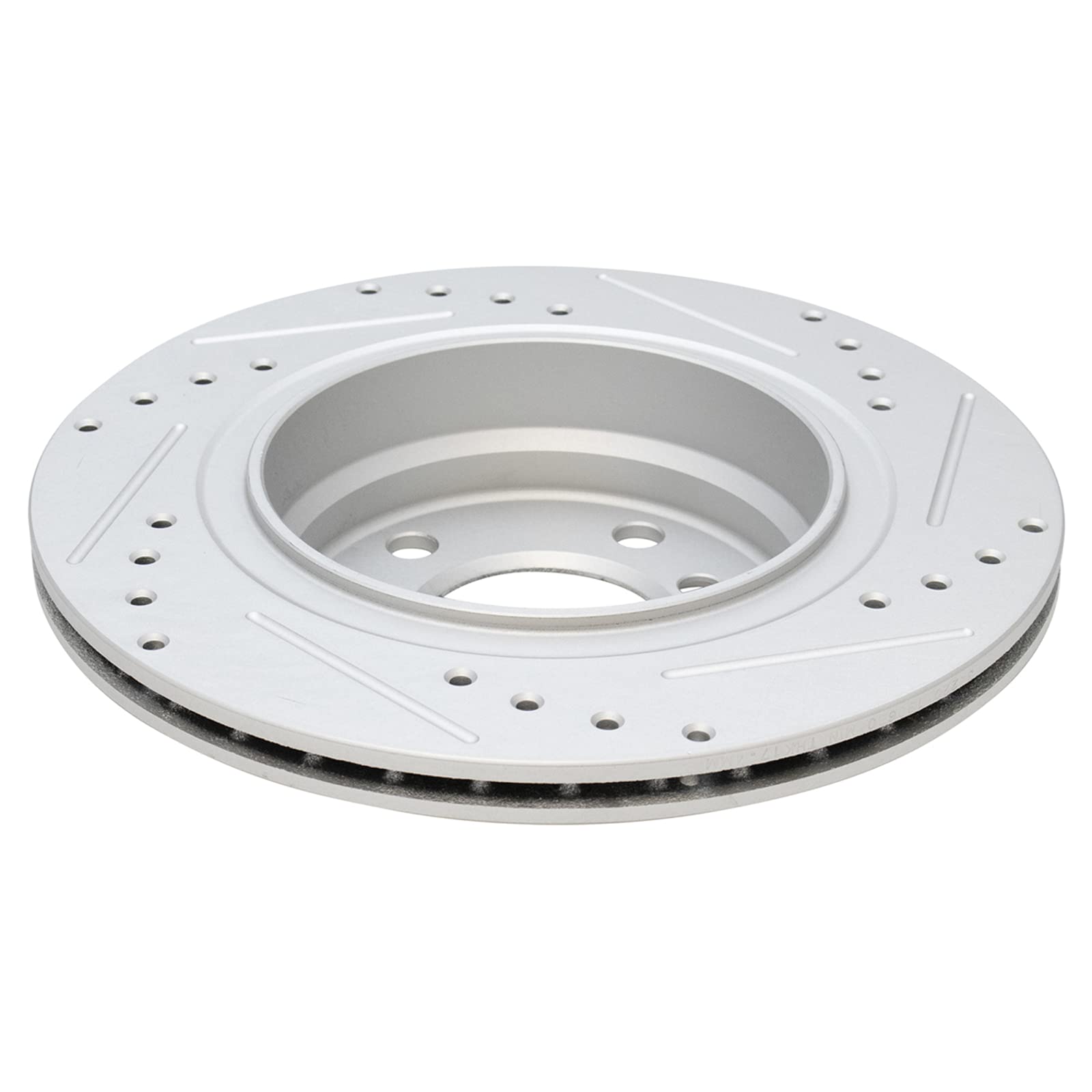 Trq Rear Performance Brake Rotors Set Premium G-Coated Compatible With 2000 Bmw 323Ci 323I 2001-2006 325Ci 2001-2005 325I 328Ci