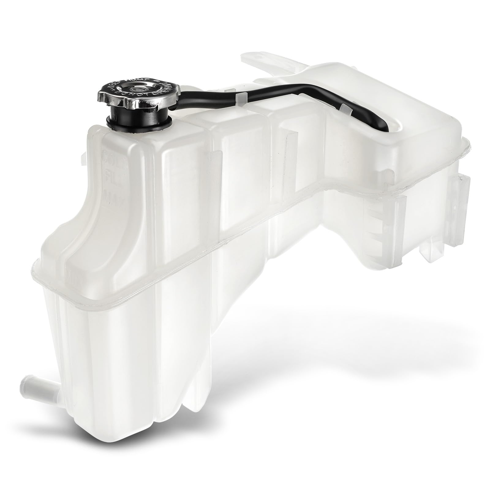 YHTAUTO Engine Coolant Recovery Overflow Reservoir Tank W/Pressurized Cap For 2006-2010 Dodge Charger 2008-2010 Challenger 2005-