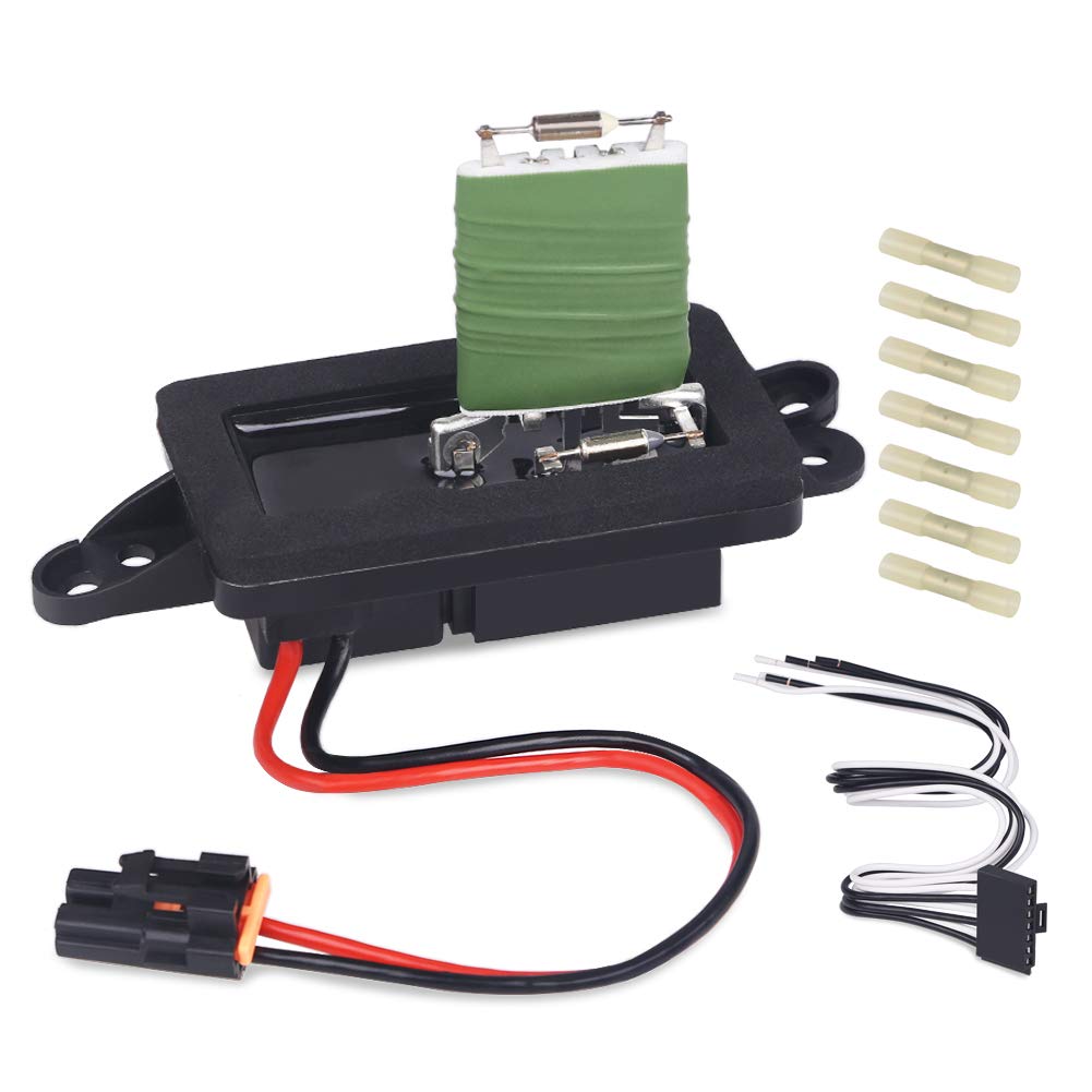 Wmphe Ac Blower Motor Resistor Replacement For 89019088 973-405 15-81086 22807123 Compatible With Chevy Silverado Tahoe Suburban