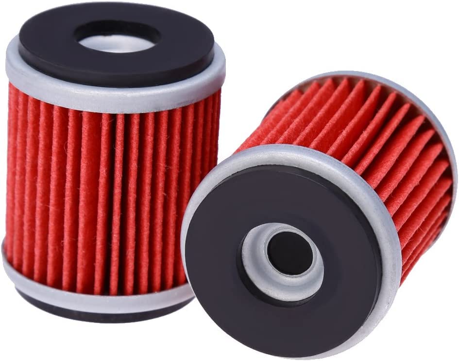 4-Pack Oil Filter Replacement Oil Filters Fit For Yamaha Yz250 Xt250 Ybr250 Yfz450 Yfz450R Yfz450W Yfz450X Yfz459R Yz250F Yz450F Wr250F Wr250R Wr450F Wr250X