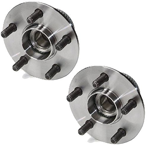 Trq Rear Wheel Hub Bearings Assembly Set Compatible With 2001-2010 Chrysler Pt Cruiser 2000-2005 Dodge Neon 2000-2001 Plymouth