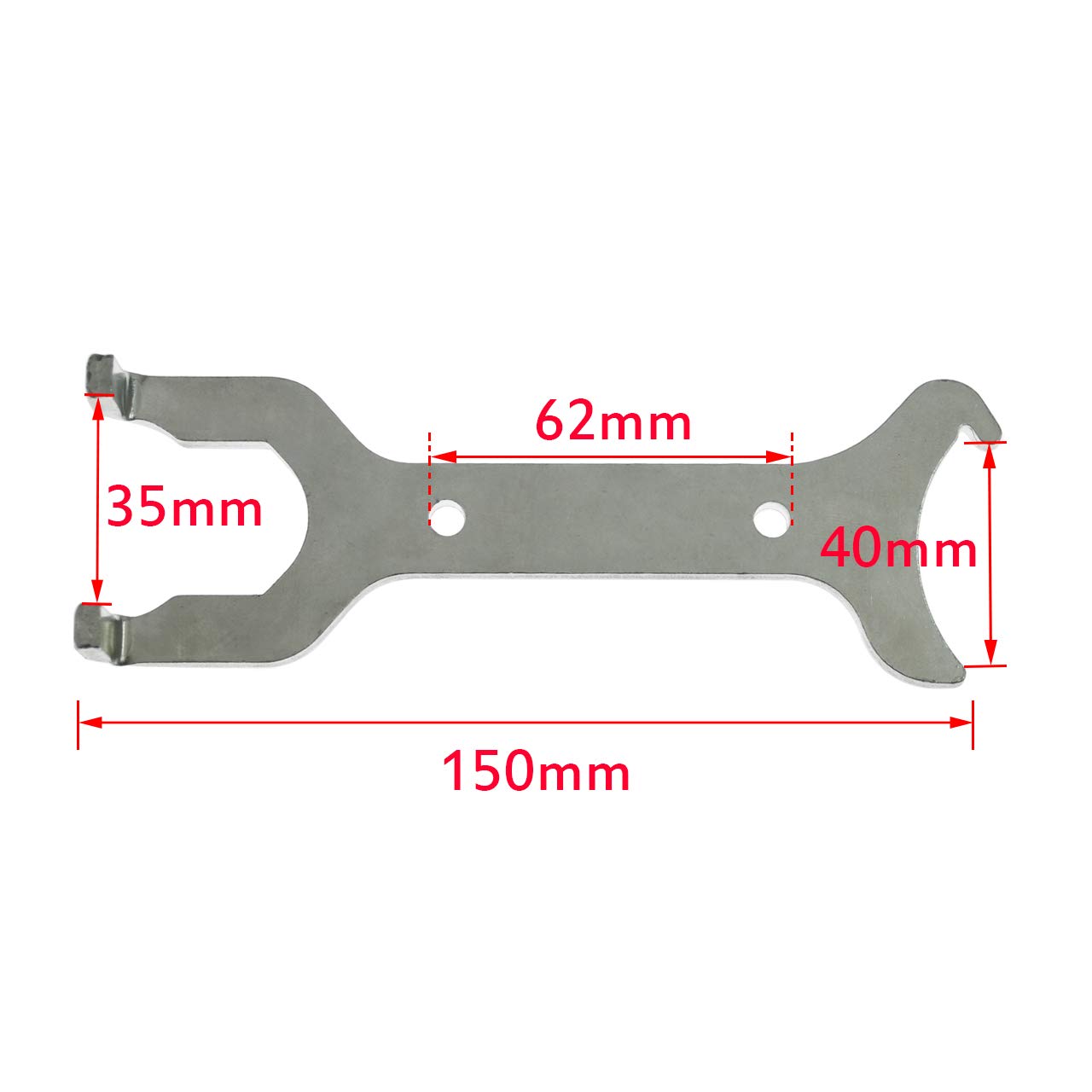 HDBUBALUS Motorcycle Rear Shock Adjustment Spanner Wrench Tool Fit for Harley Sportster 883 1200 XL Custom Softail Touring FLHR