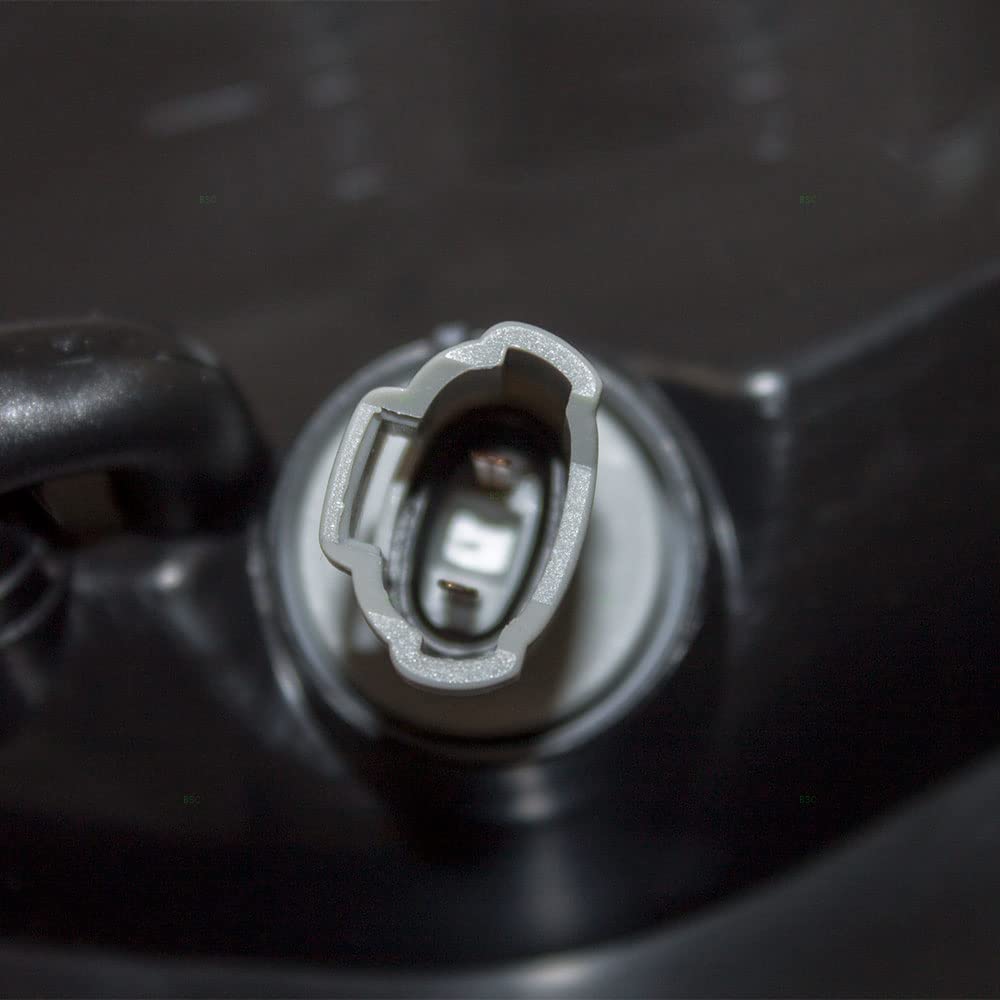 Brock Replacement Driver and Passenger Park Signal Corner Marker Lights Lamps with Black Trim Compatible with 92-95 Pickup Truck 8162035080 8161035080