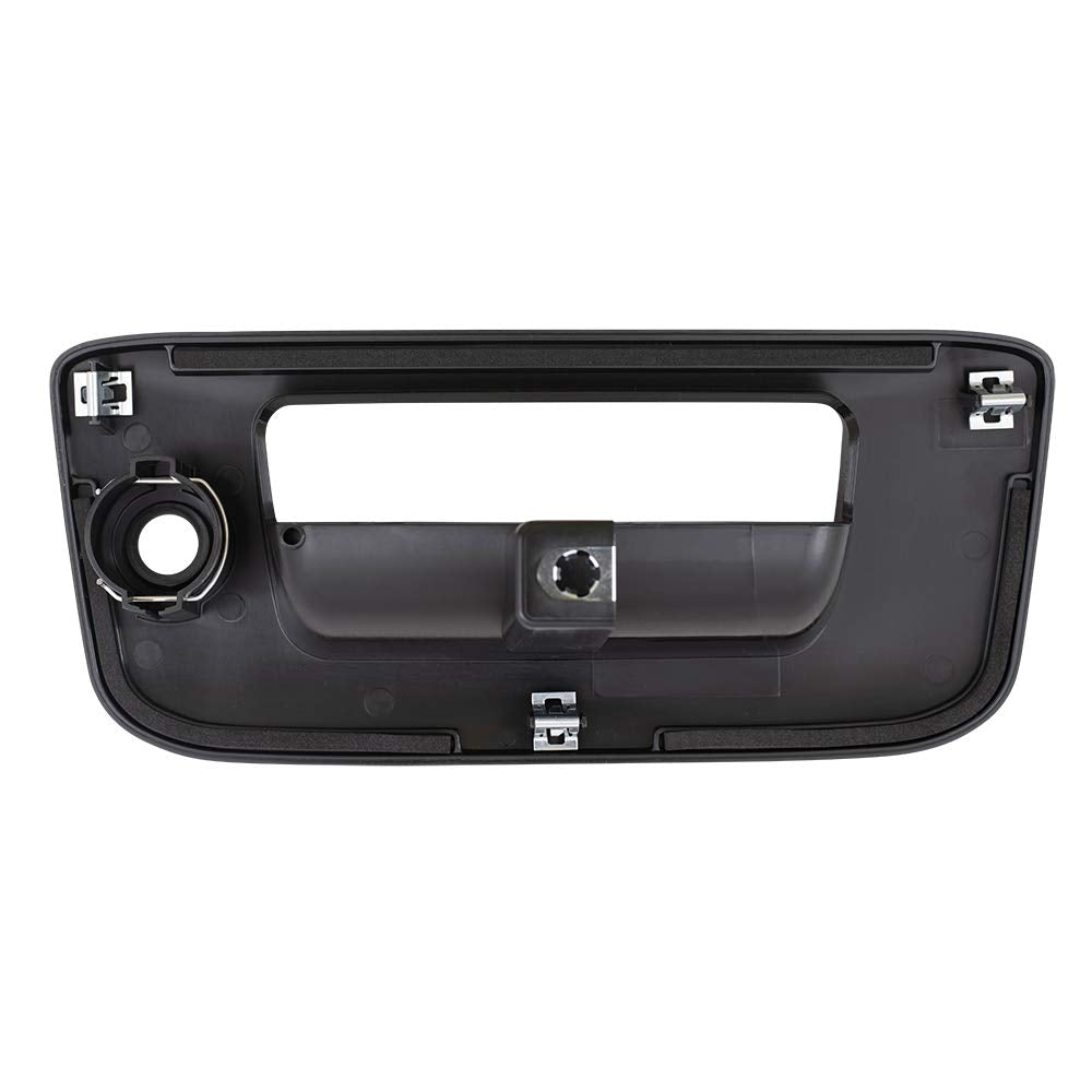 Brock Replacement For Tailgate Handle Trim Bezel Replacement With Keyhole For Pickup Truck 22755302