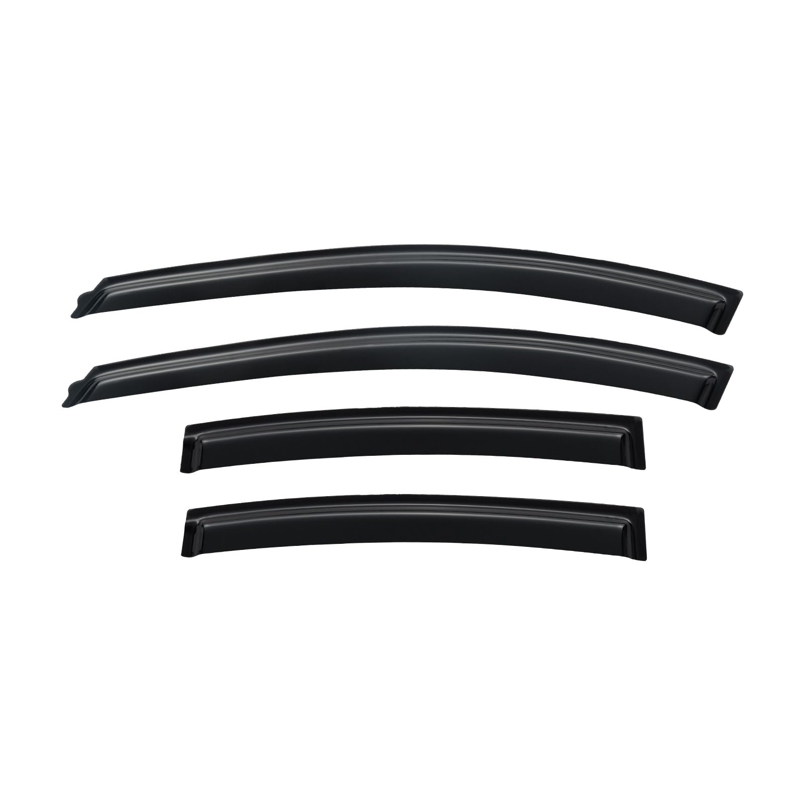 Window Visors Rain Guards Shield for 2011-2015 Chevy Cruze Sedan, Out-Channel Window Vent Wind Deflectors Visors Shades for 2016