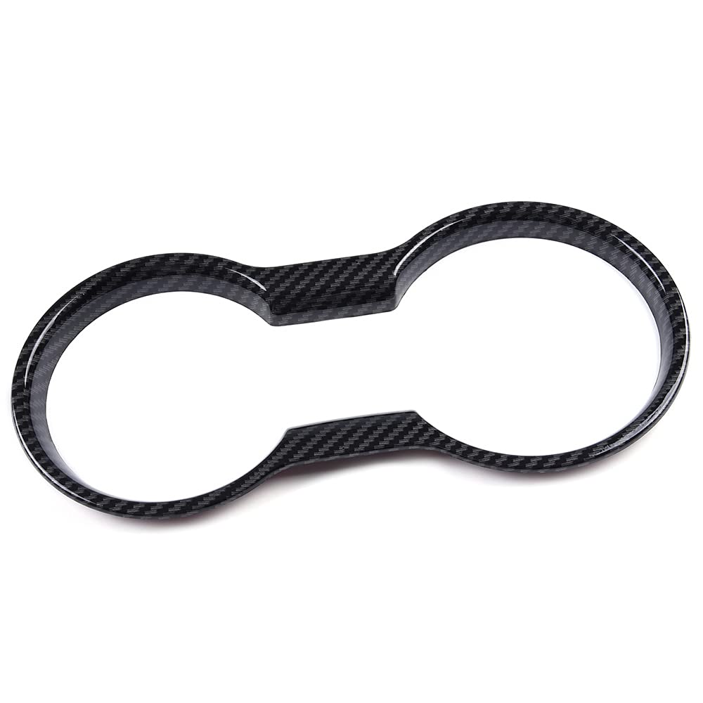 Pit66 Cup Holder Trim Cover, Compatible With 2015-2022 Ford Mustang