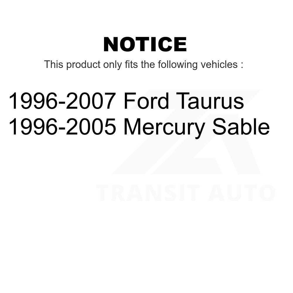 1996-2007 Ford Taurus, 1996-2005 Mercury Sable Sedan - 11010