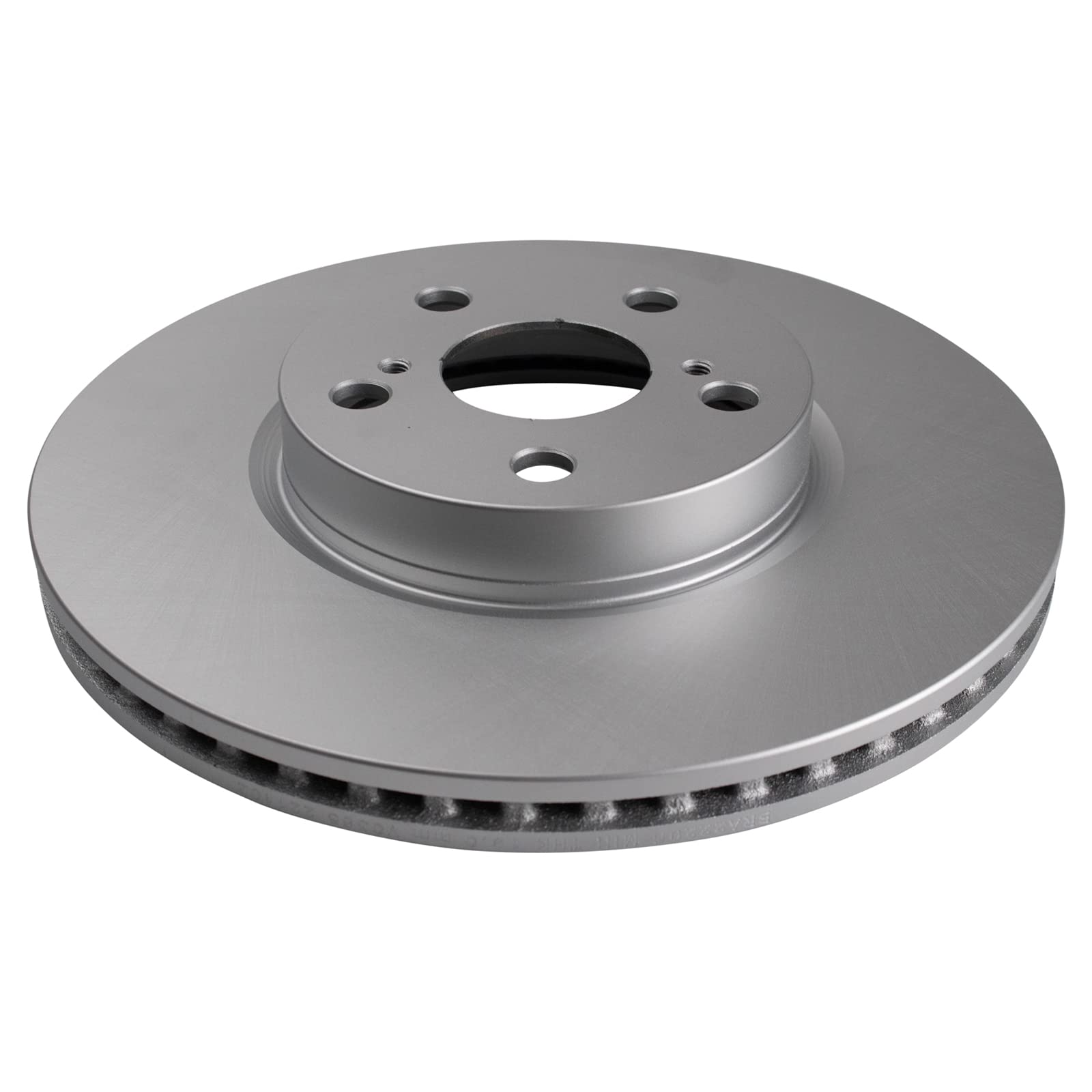 Trq Front Brake Pad & Rotor Kit Brake Pads Brake Rotor Semi-Metallic Premium G-Coated Compatible With 2009-2010 Pontiac Vibe 200