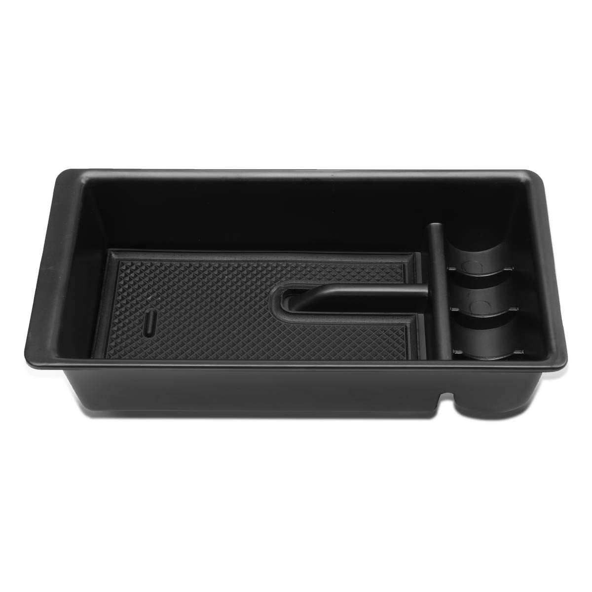 Dna Motoring Ztl-Y-0017 Center Console Armrest Organizer Tray Compatible With 16-18 Tacoma, Black