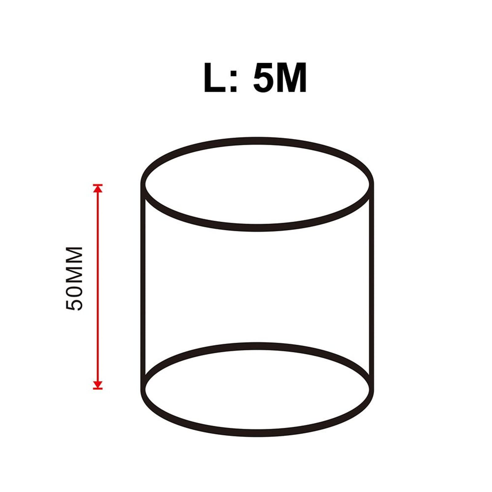 Sporacingrts 2'' X16.4'(5M) Gold Adhesive Backed Heat Barrier Tape,Glassfiber Heat Shield Reflective Tape Wrap Roll,Compatible W