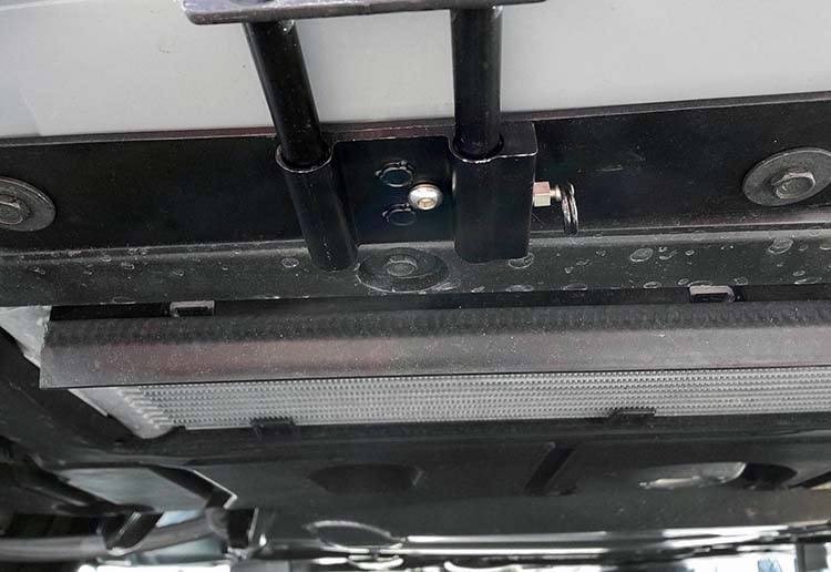 STO N SHO Front License Plate Bracket for 2021-2025 BMW M3/M4, Aluminum, Black, Compatible with Driver Assist (SNS288a)