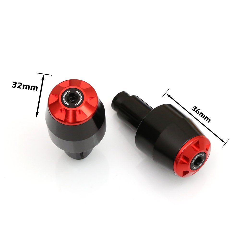 Mc Motoparts Storm Cnc Bar End Sliders Compatible With Z900 2017-2021 19 20 21 Z900Rs Z125 2019 2020 2021 Z H2 (Green)