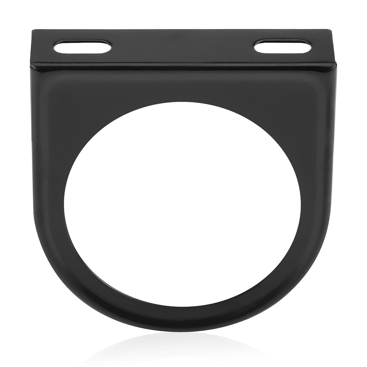 Single Gauge Mounting Panel, 52Mm 2 Inch Gauge Bracket Holder Universal Single Hole Meter Gauge Pillar