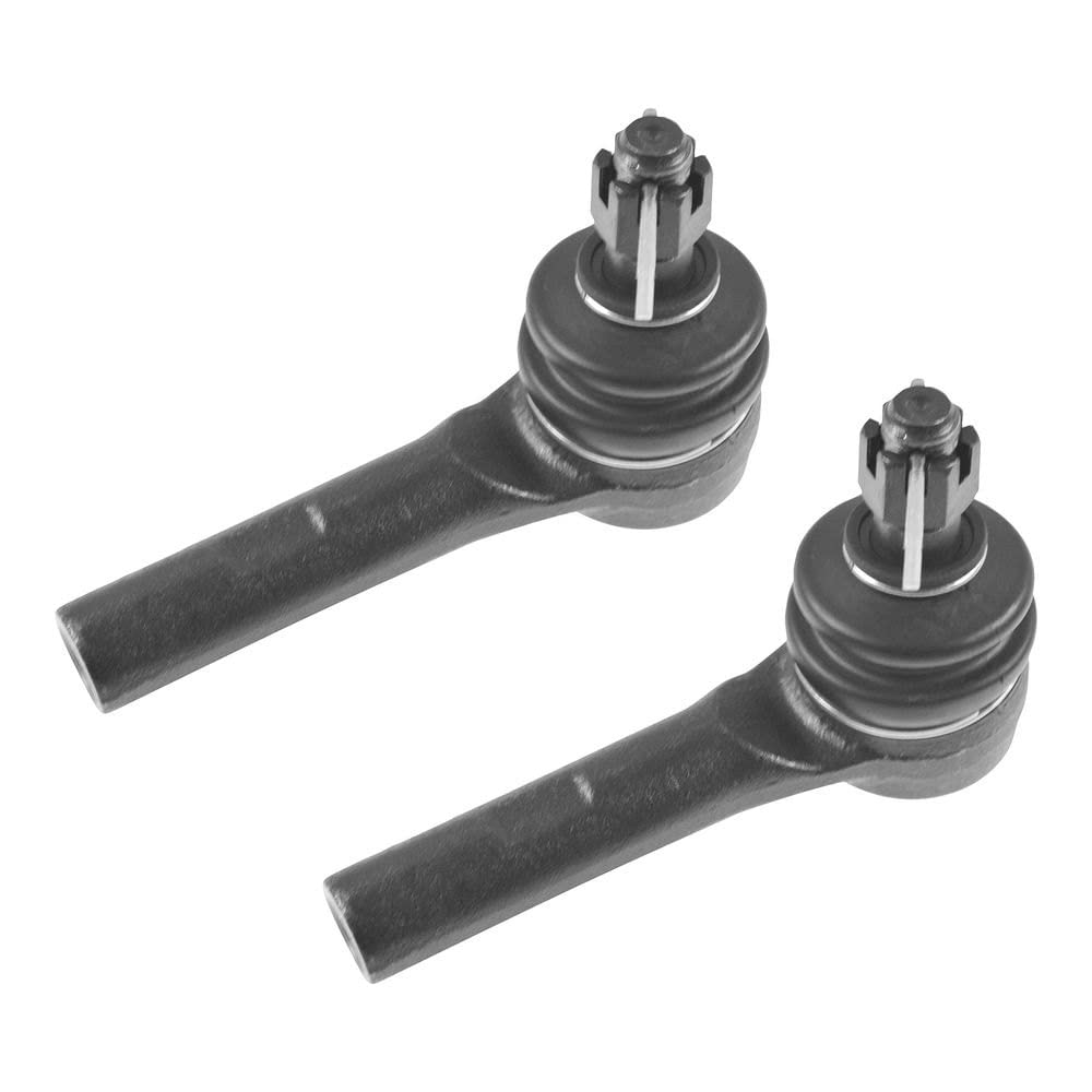 TRQ Front Outer Tie Rod Set Compatible with 2004-2006 Chevrolet Colorado GMC Canyon 2006 Isuzu i-280 i-350