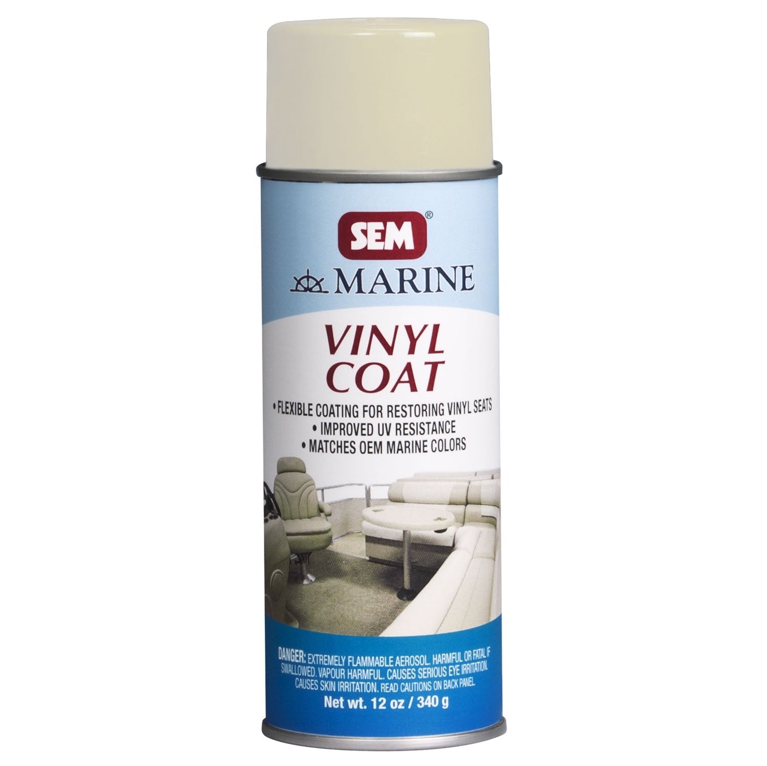 Sem M25103 Sea Ray Alabaster Marine Vinyl Coat - 12 Oz.