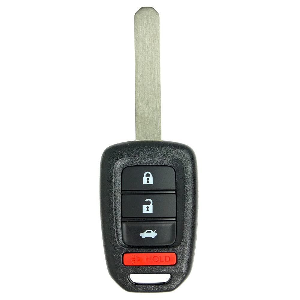 Keyless2Go Replacement for Keyless Entry Remote Car Key Fob for Select Honda Accord & Civic Vehicles