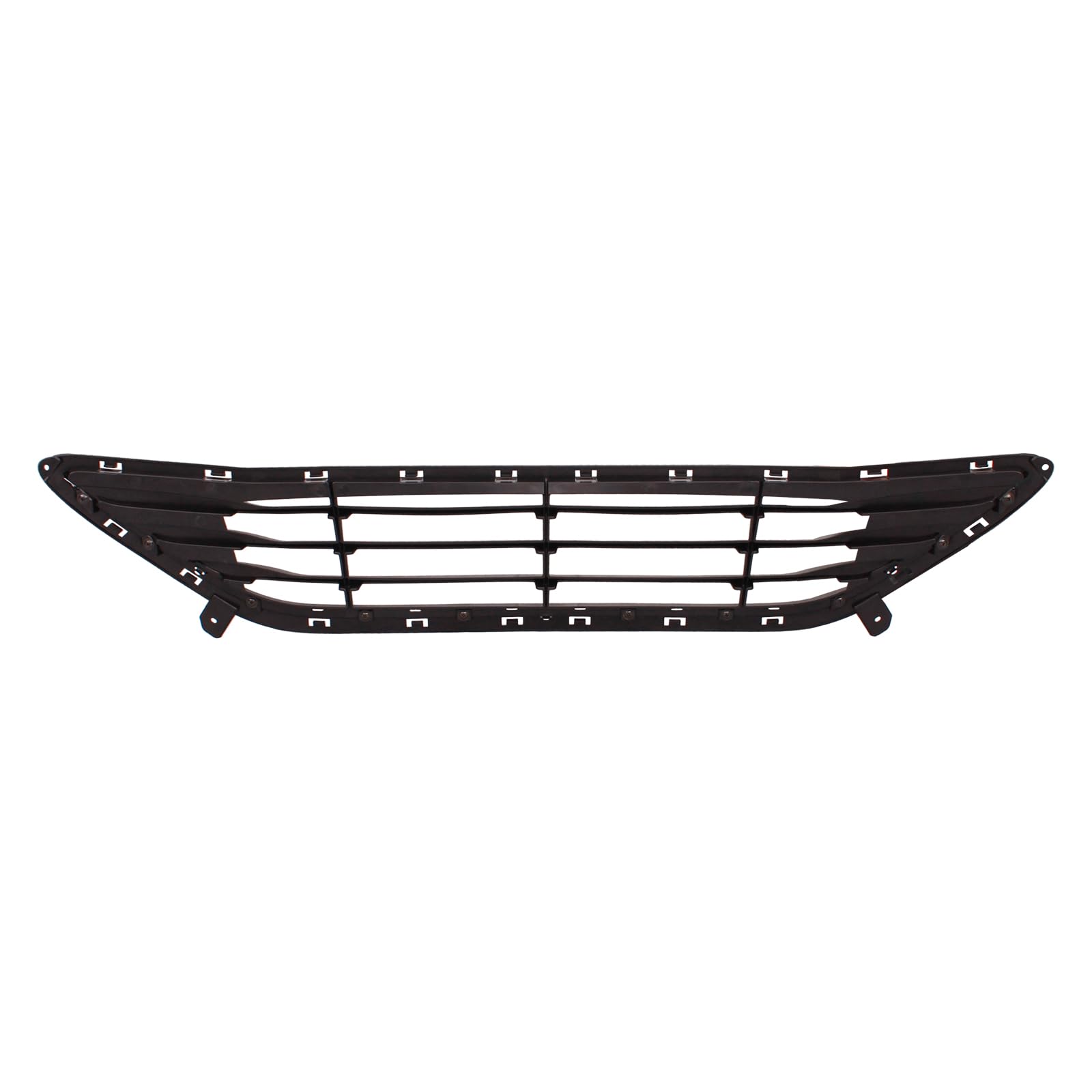 TYG (CAPA QUALITY) Front Bumper Grille Grill Compatible with 2011-2013 Hyundai Elantra Sedan Black Bars USA Built Replacement fo
