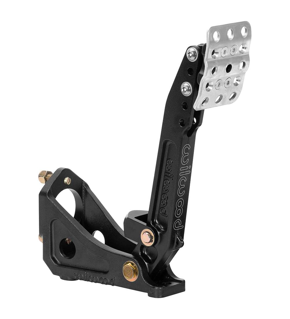 Wilwood Clutch/Brake Pedal Adj Floor Mnt Single M/C