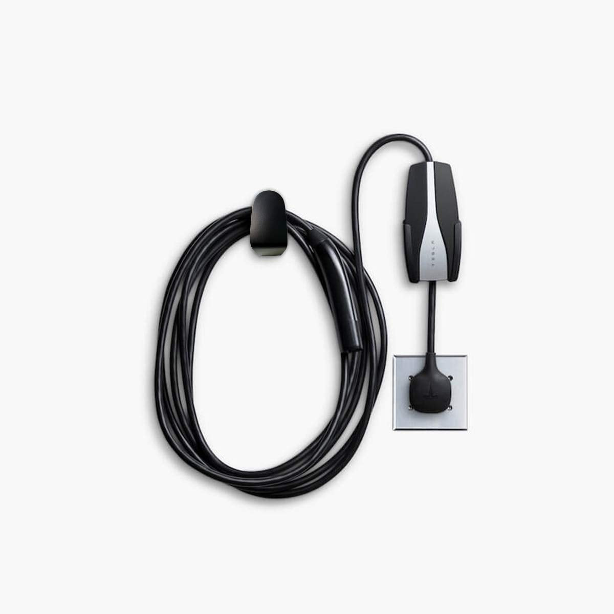 Pheoker Tesla Mobile Charger Wall Mount Cable Organizer Bracket With Umc Holder Fit Tesla Gen 2 Mobile Connector Charging Cable Cord Model 3 Y X S