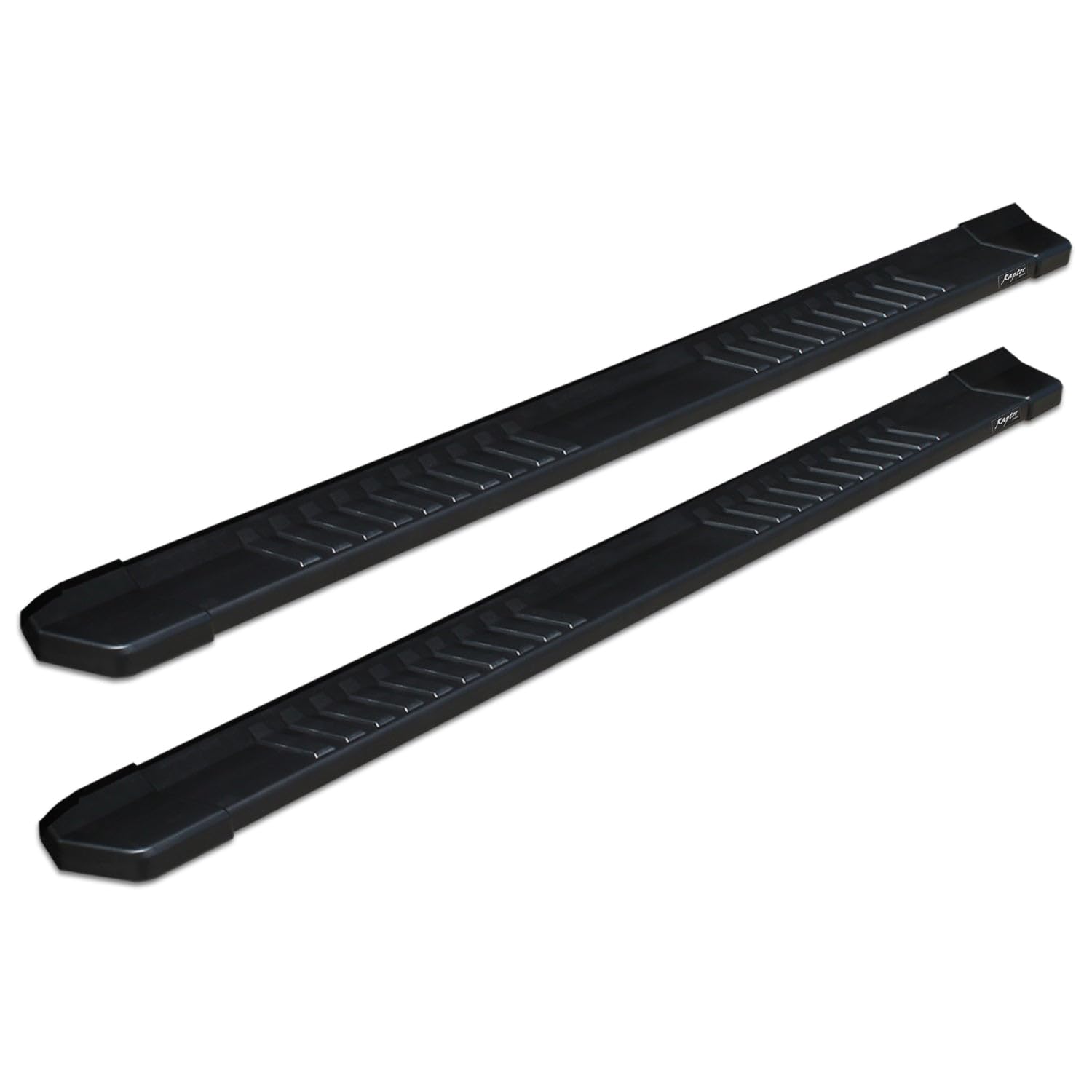 Raptor Series Running Boards Steps 6In Oem Style Black Aluminum For Crew Cab 07-18 Silverado/Sierra 1500 07-19 2500/3500