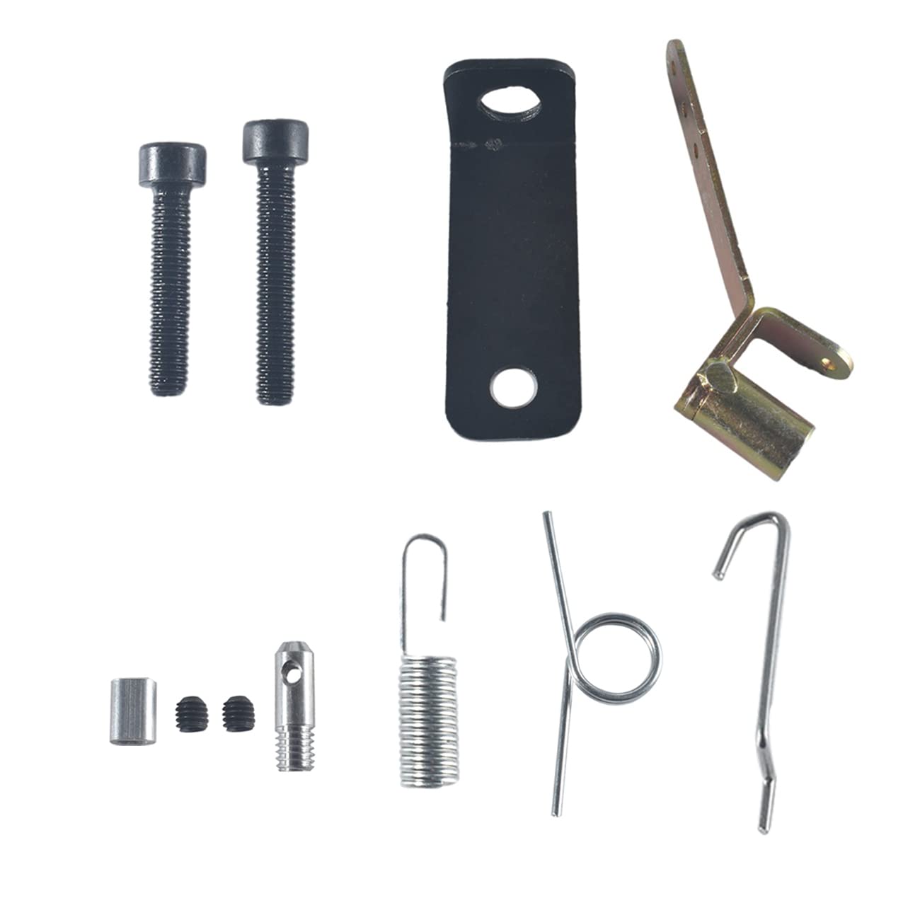 JSCJCAS Carburetor Throttle Linkage Kit for Honda GX160 GX200 Clone - Go Kart Throttle Cable Kit