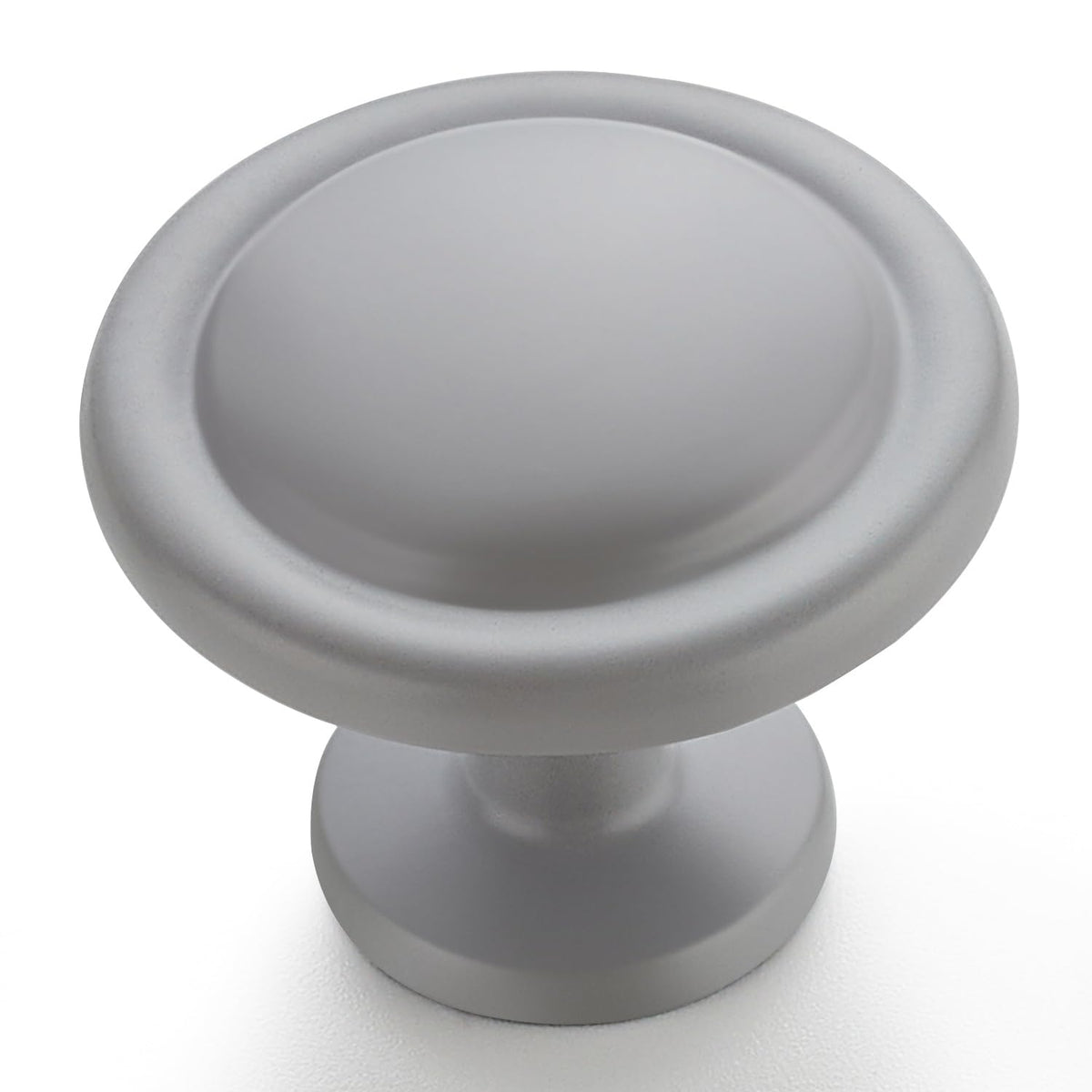 Ravinte 1 Pack 1-1/4 Inch Kitchen Cabinet/Drawer/Dresser Knobs Grey Zinc Drawer Pulls/Handles