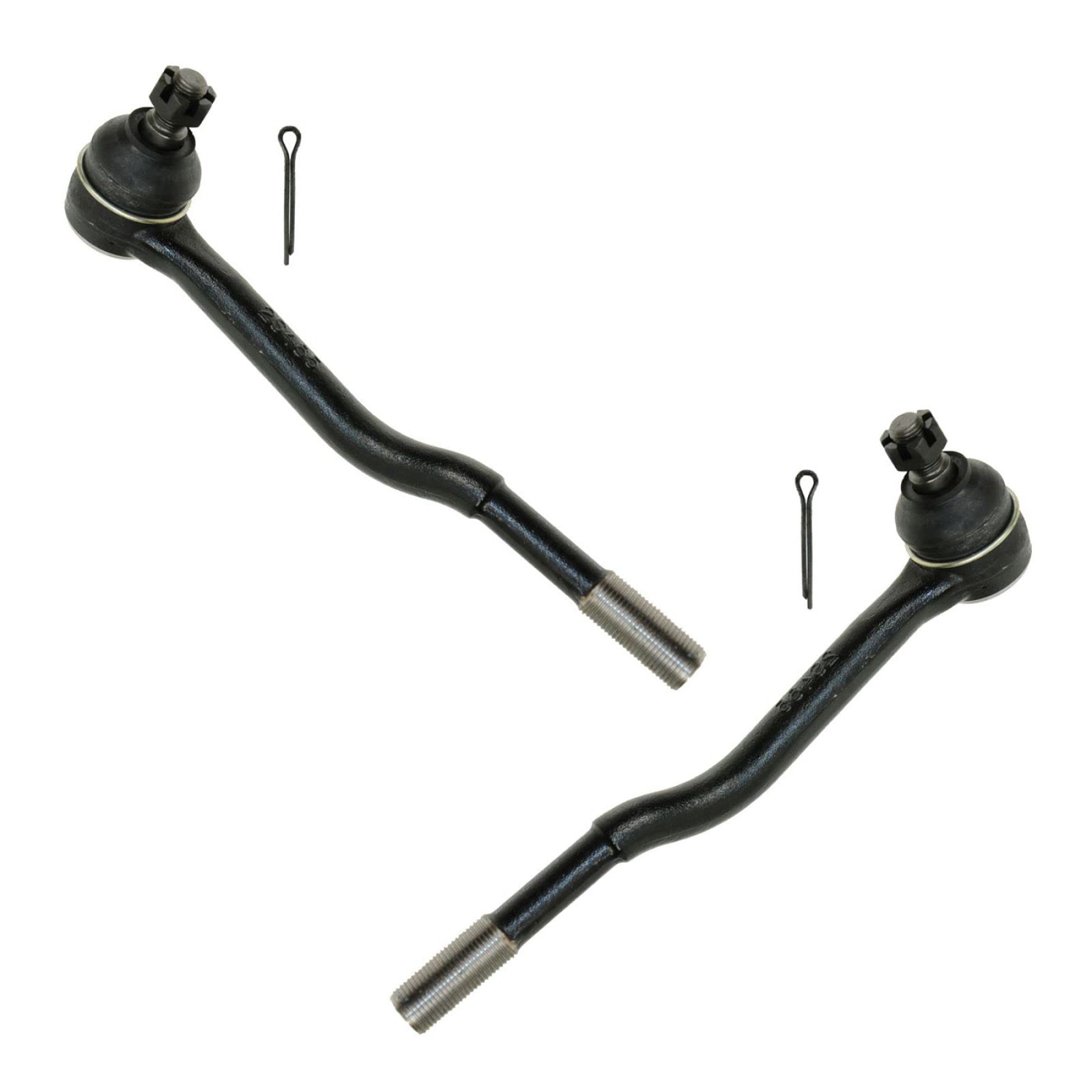 TRQ Front Inner Tie Rod Set Compatible with 1998-2004 Nissan Frontier
