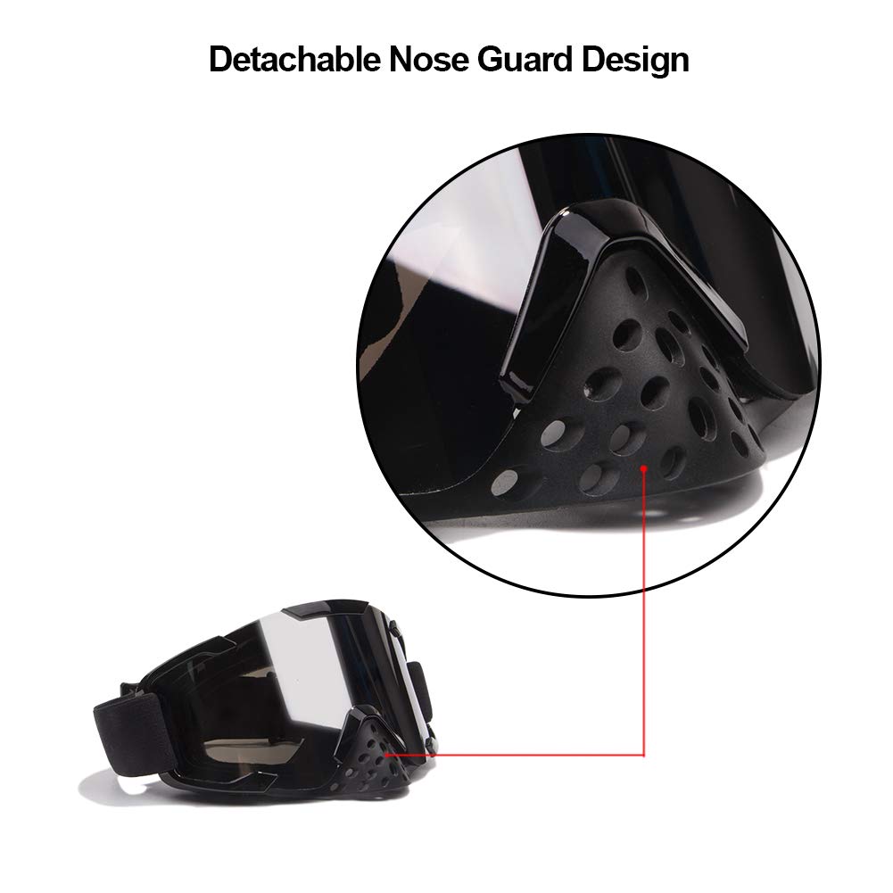 4-Fq Pu Resin Windproof Dustproof Motocross Goggles Crg Sport Scratch Resistant Dirt Bike Goggles Adult Motorcycle Goggles Atv G