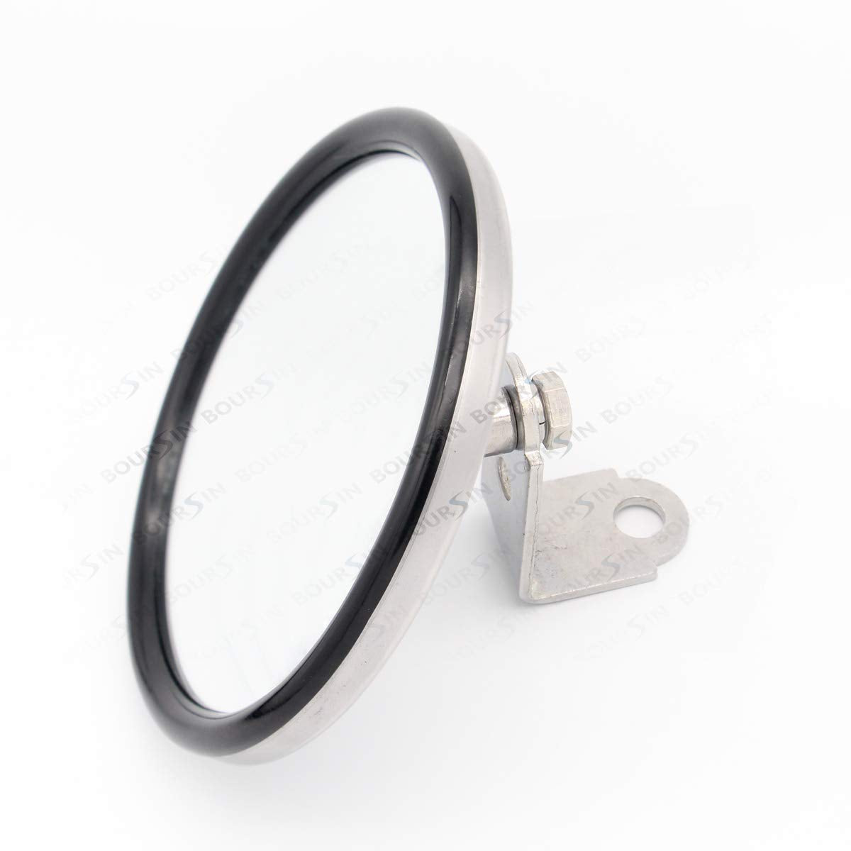 5 Inch Convex Round Mirror Blind Spot For Isuzu Npr Npr-Hd Nqr Nrr Fsr Fvr Frr Truck Bus Atv Utv Adjustable Bracket