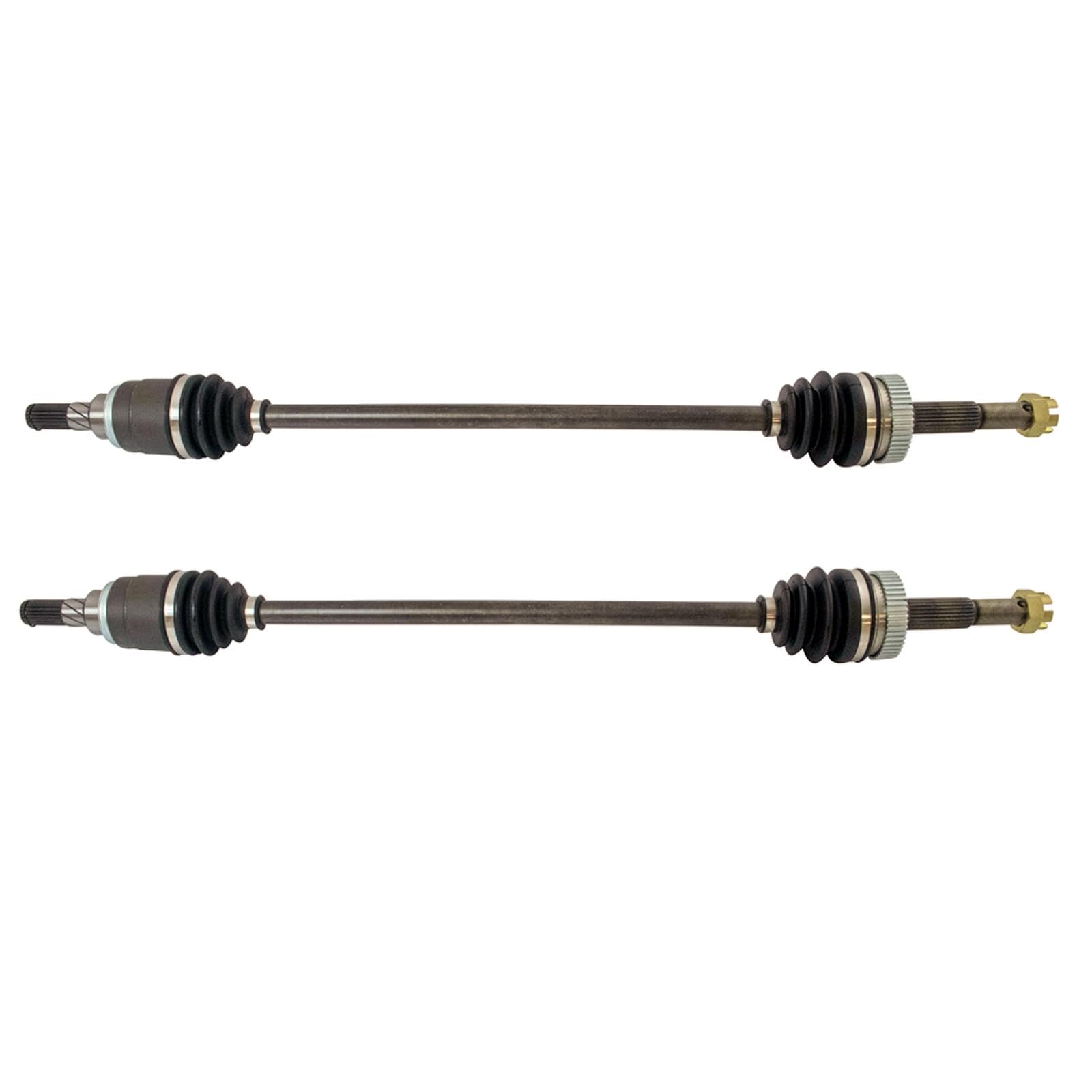 Trq Rear Cv Axle Shaft Assembly Set Compatible With 2008-2013 Nissan Rogue 2014-2015 Rogue Select