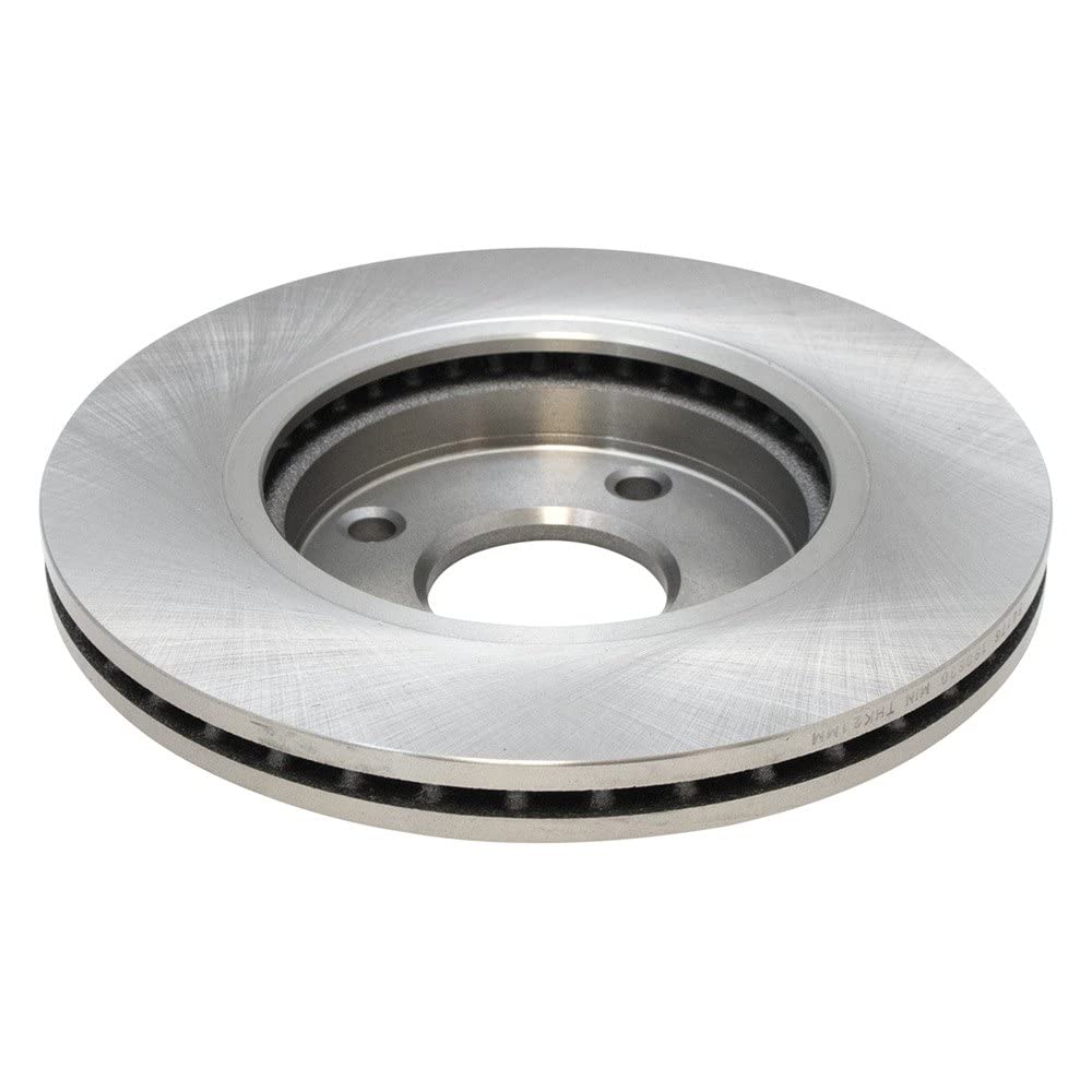 Trq Front Brake Rotors Set Vented Compatible With 2011-2019 Ford Fiesta