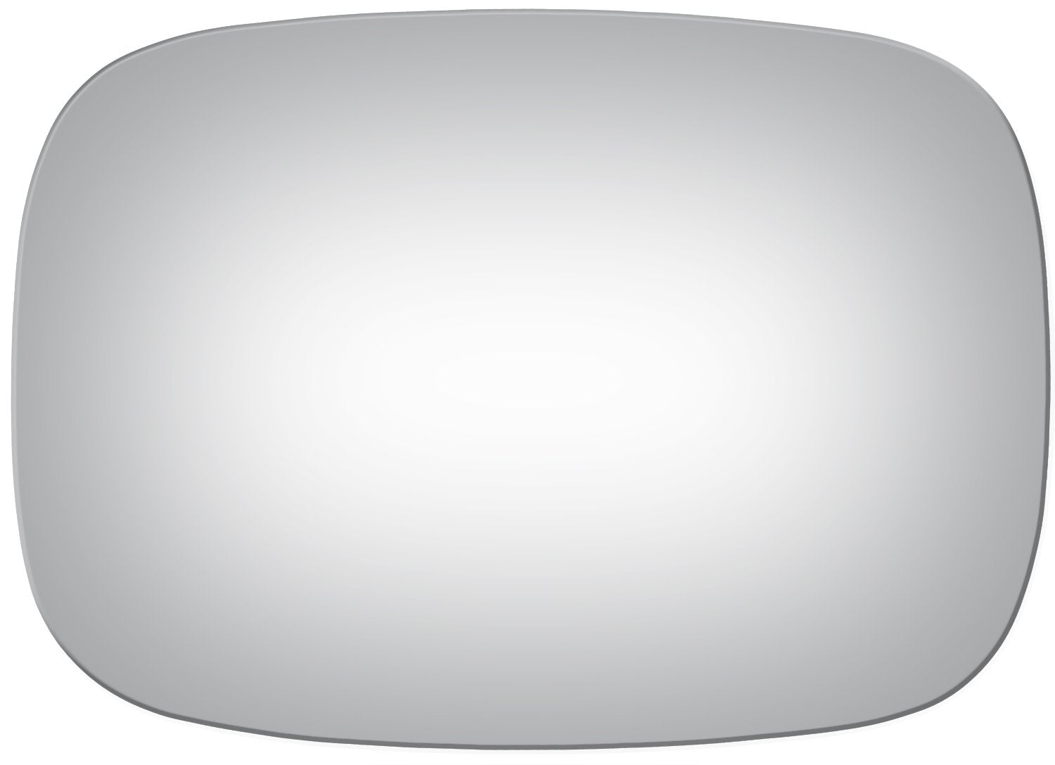 Burco 2109 Flat Driver Or Passenger Side Manual Mirror Glass For Buick Apollo, Electra, Lesabre, Regal, Riviera, Skylark, Bel Ai