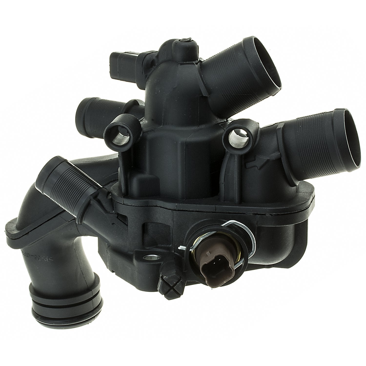 Motorad 678-221 Integrated Map Controlled Thermostat Housing, Black